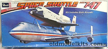 Revell 1/144 Space Shuttle Enterprise and 747, H177 plastic model kit